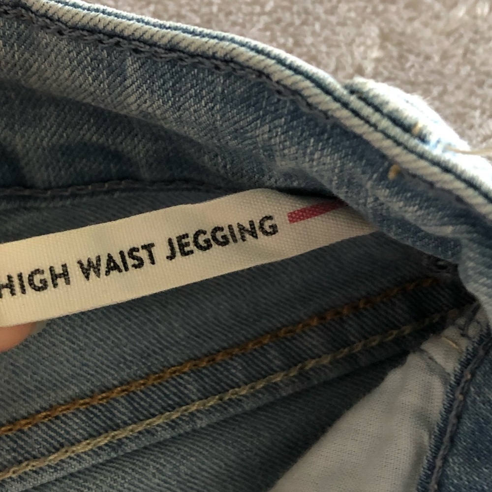 Garage skinny/light blue jeans - Picture 8 of 8